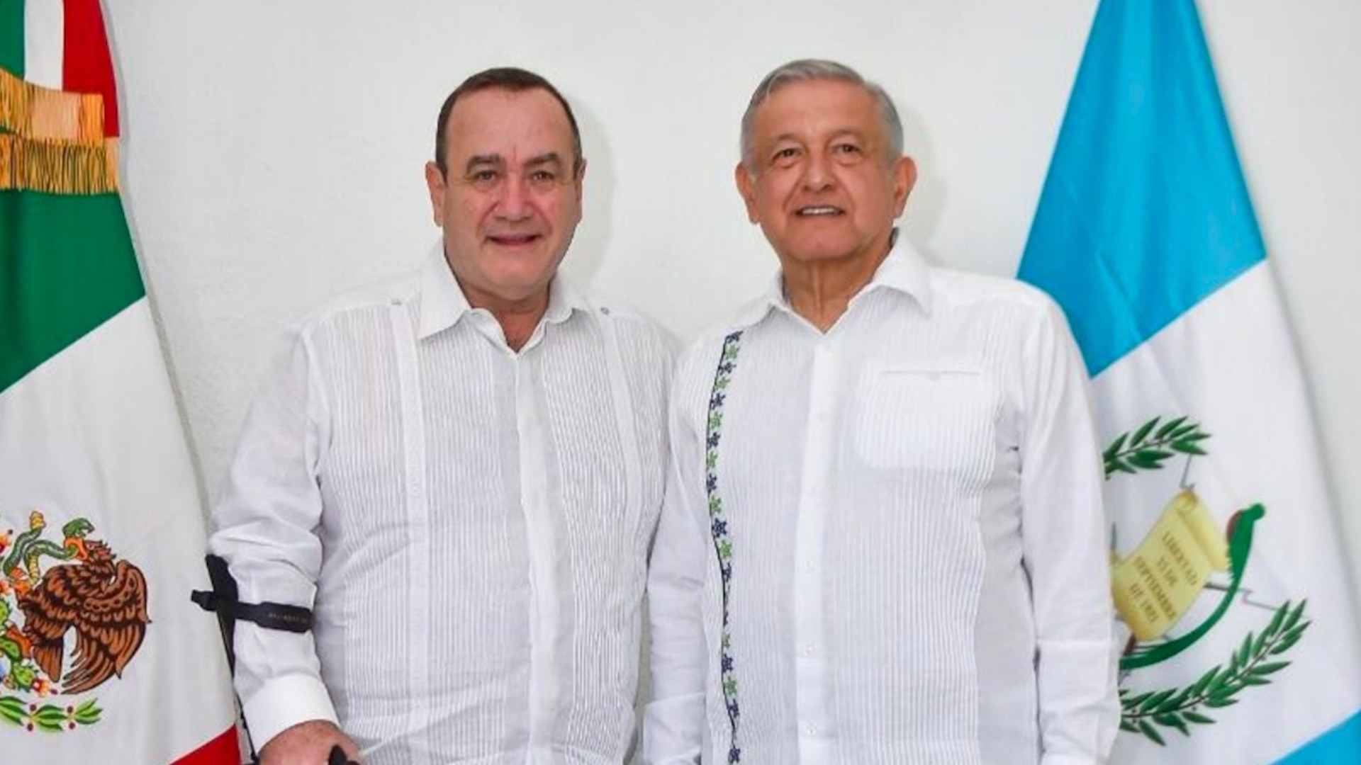 Presidente de Guatemala inicia viaje de dos días a México