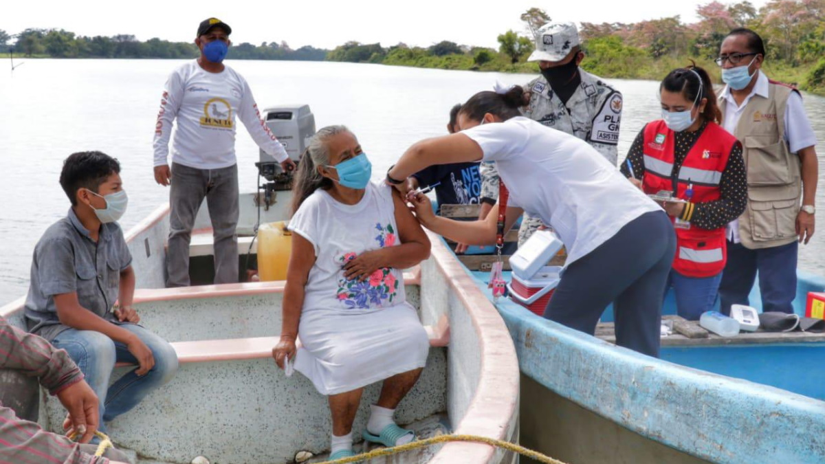En abril todos los adultos mayores en México tendrán al menos la primera dosis de vacuna contra COVID-19, asegura AMLO