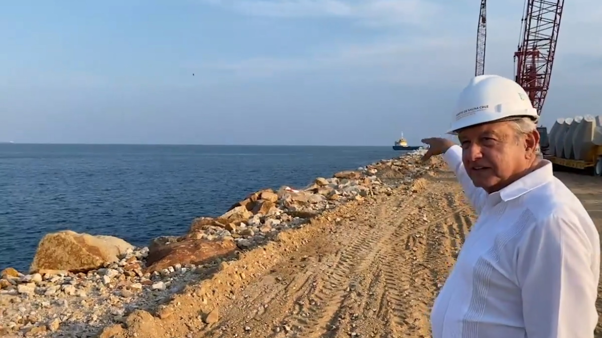 Proyectos del Corredor Transístmico quedarán a cargo de Semar: AMLO