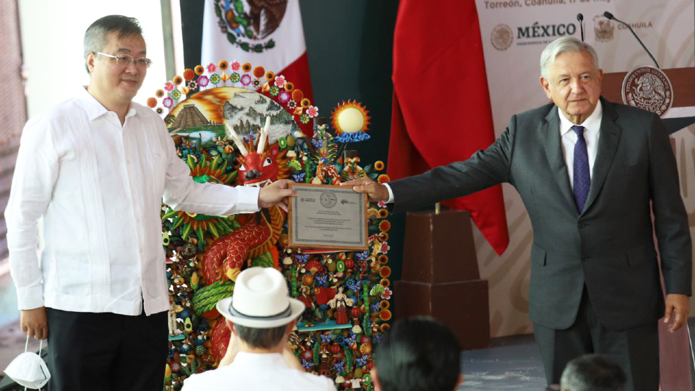 López Obrador agradece a China su ayuda durante la pandemia