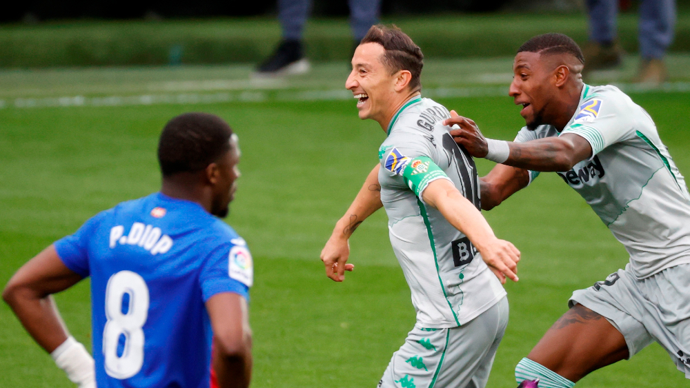 #Video Guardado anota a pase de Lainez y el Betis ya gana