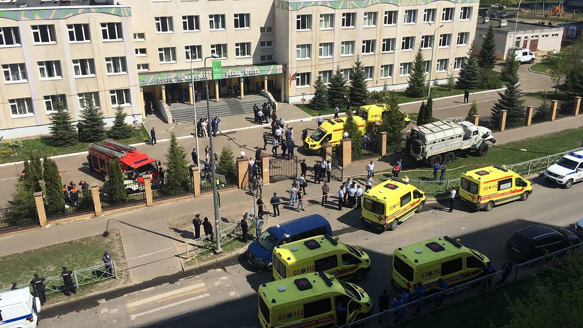 Tiroteo en escuela de Rusia deja siete niños y una profesora muertos