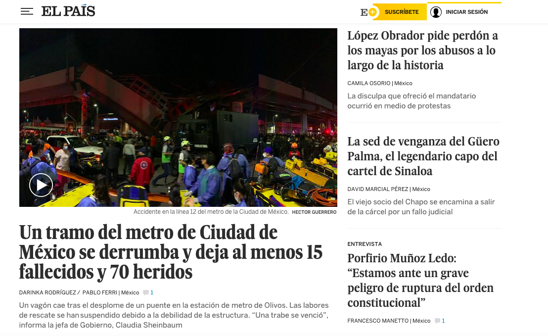 Prensa internacional reporta el colapso de una estructura de la Línea 12 del Metro de CDMX - captura-de-pantalla-2021-05-04-a-las-05420