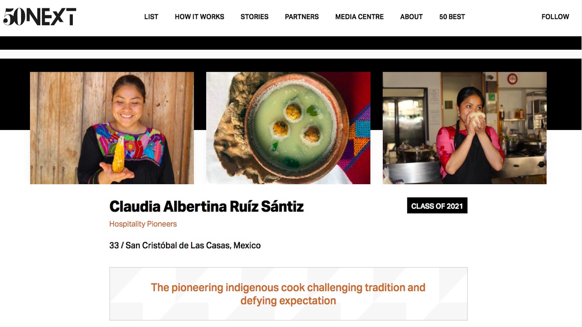 Claudia Albertina, la indígena tzotzil que revoluciona la cocina tradicional - claudia-albertin-ruiz