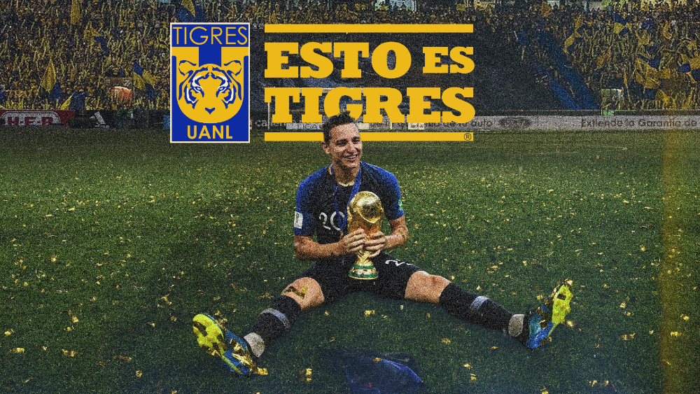 Tigres anuncia al francés Florian Thauvin como nuevo refuerzo