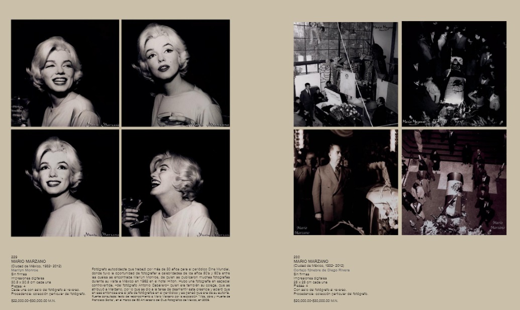 Subastarán fotografías cotidianas e icónicas de la vida de Diego Rivera - fotografias-a-subastar-monroe-y-funeral-de-diego-rivera