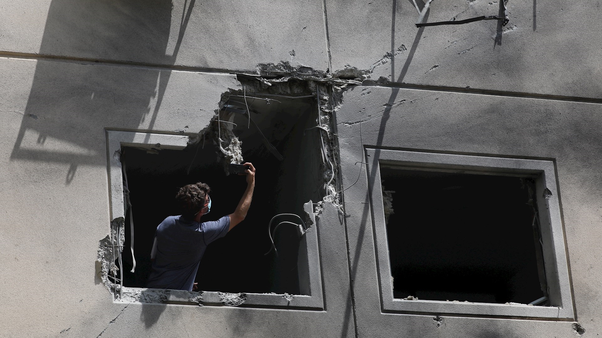 Israel y milicias de Gaza mantienen escalada bélica por cuarto día - gaza-cohetes-israel-milicias-palestina