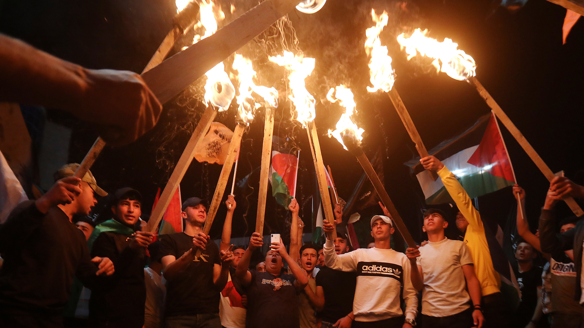 La actual escalada entre israelíes y palestinos es algo más que lo de siempre - manifestacion-en-solidaridad-de-palestinos-que-viven-en-jerusalen-este