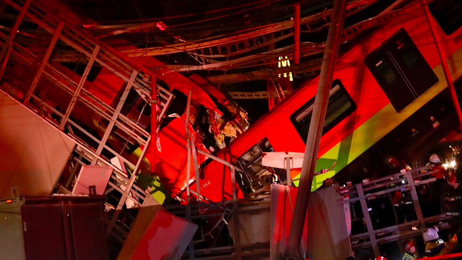 Al menos 65 heridos han sido trasladados a hospitales tras accidente en la Línea 12 del Metro