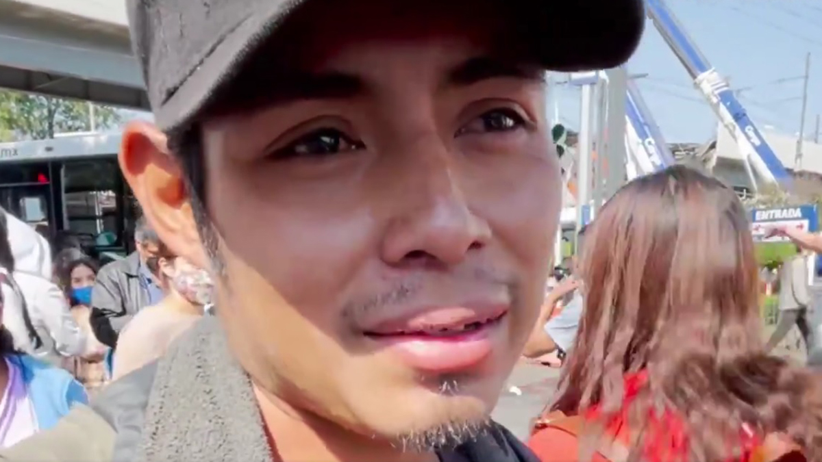 #Video “Se hundió, fue una desesperación horrible”, el testimonio de Miguel tras colapso del Metro #Video “Se hundió, fue una desesperación horrible”, el testimonio de Miguel tras colapso del Metro