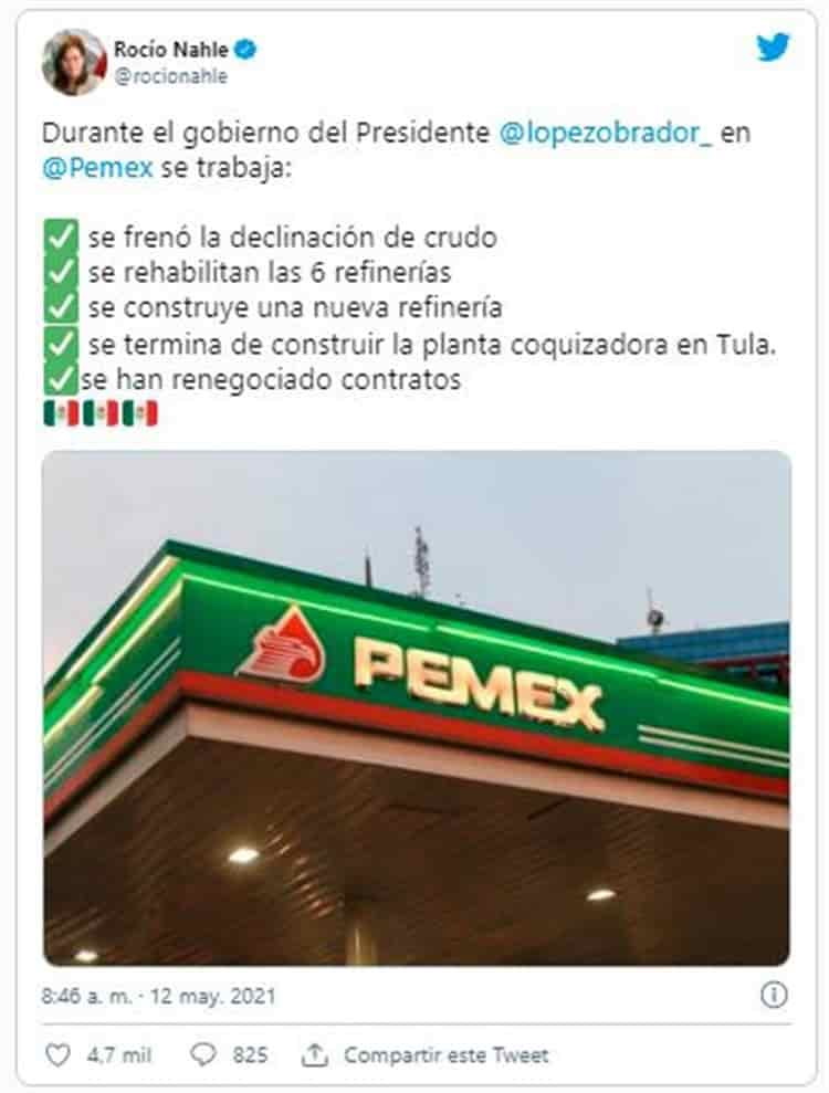 INE ordena a Rocío Nahle eliminar dos tuits por afectar elecciones - nahle-01