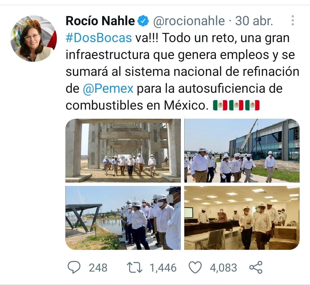 INE ordena a Rocío Nahle eliminar dos tuits por afectar elecciones - nahle-02
