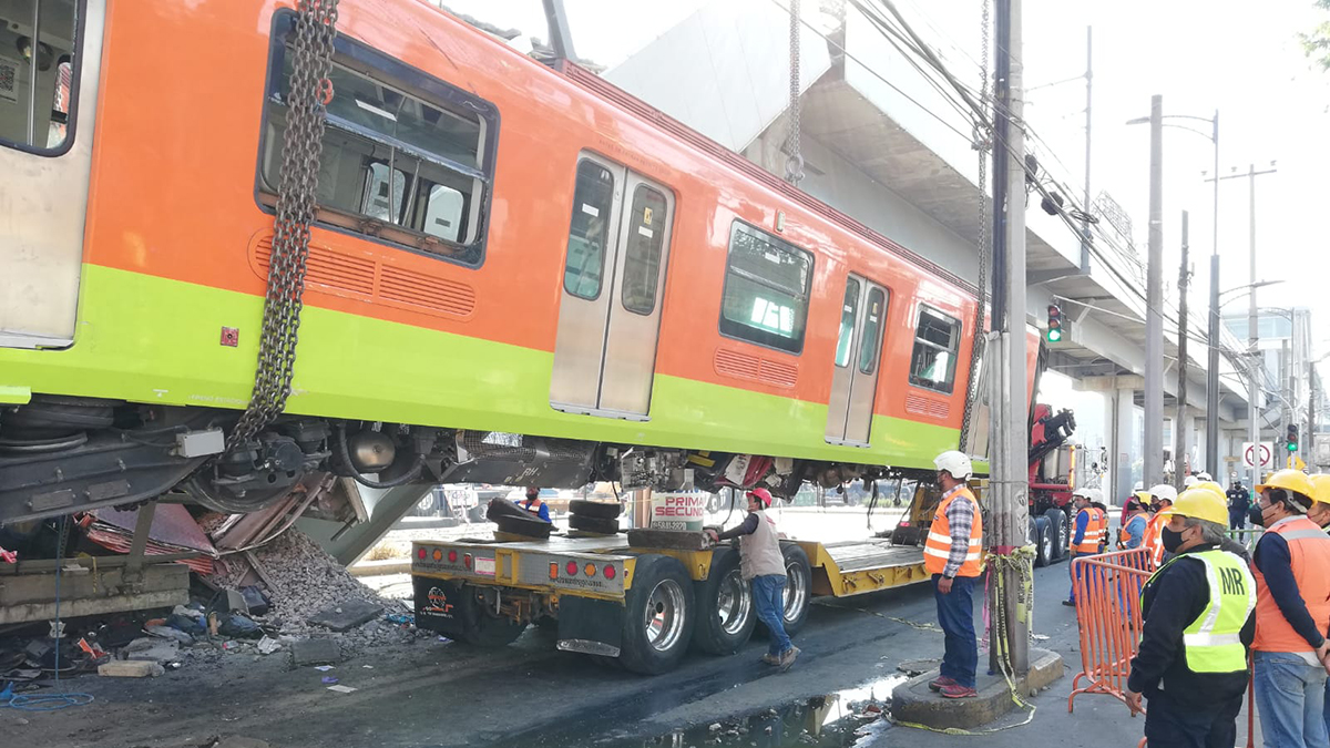 El desplome del Metro de la Línea 12 en imágenes y videos