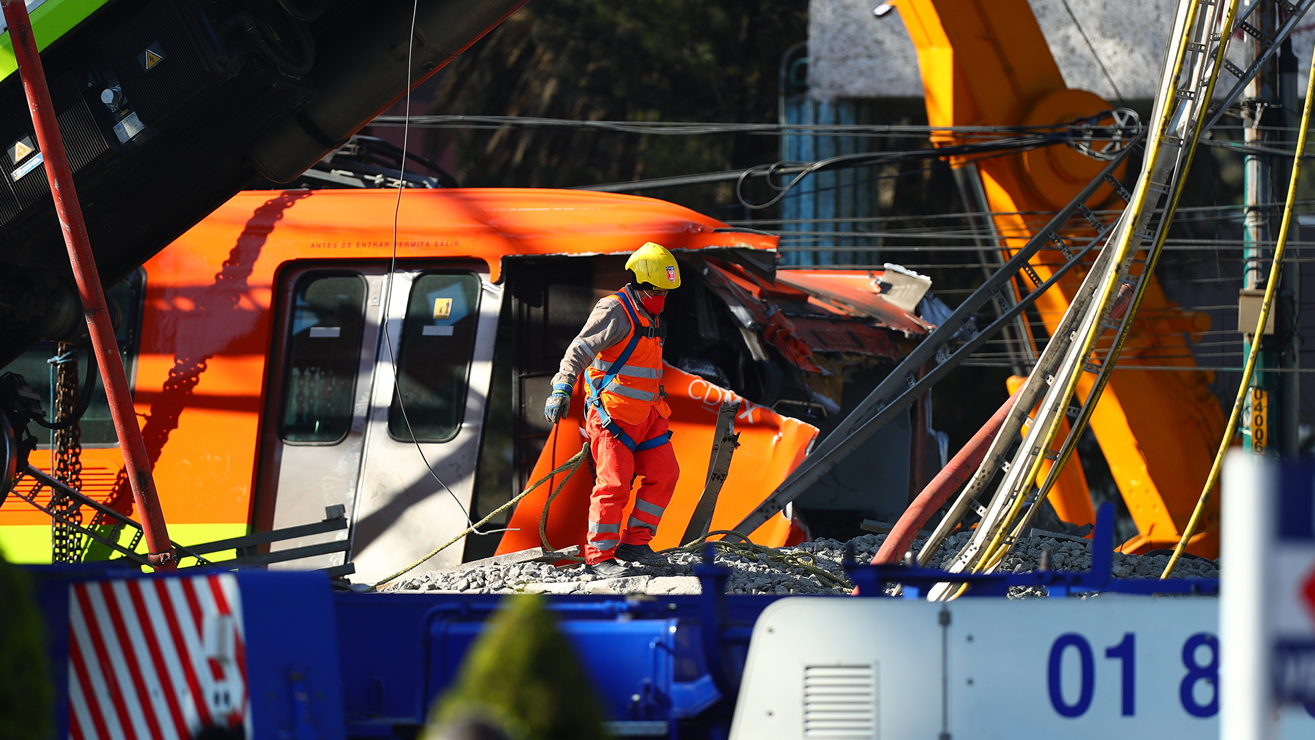 Lista de heridos por colapso en Línea 12 del Metro