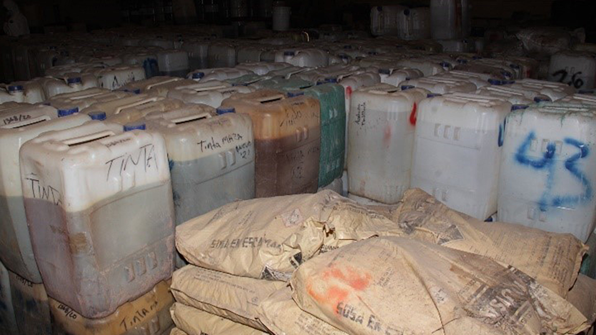 Destruye FGR casi 100 toneladas de drogas y precursores químicos - sustancias-quimicas-destruidas-por-la-fgr