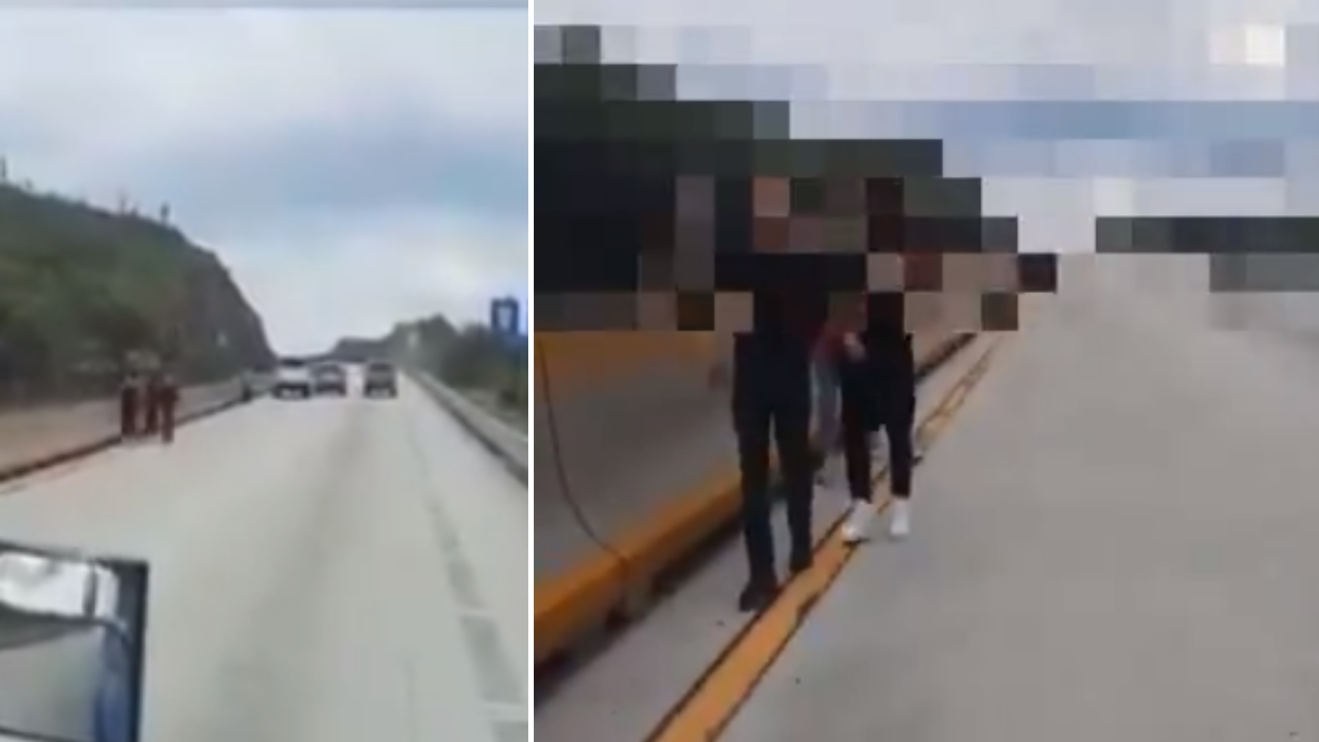 #Video Asaltan a a familia sobre carretera en Nuevo León