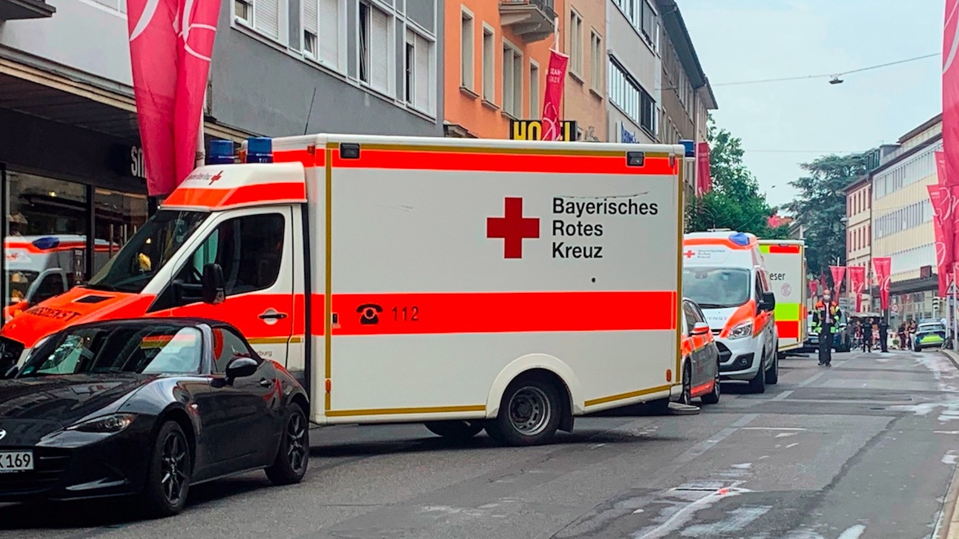 Tres muertos y varios heridos graves en ataque con cuchillo en Würzburgo, Alemania