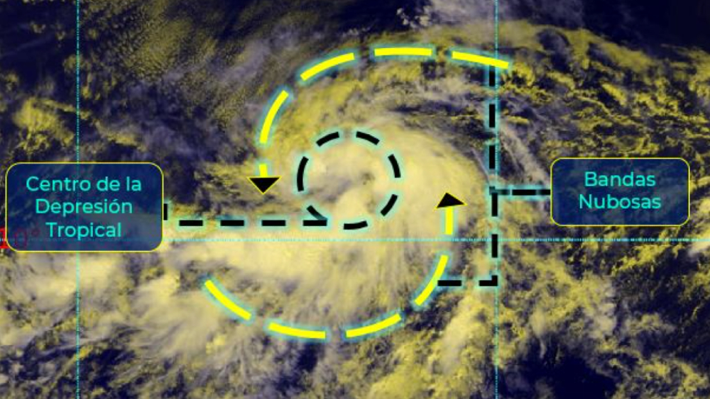 Depresión tropical se forma cerca de Baja California Sur