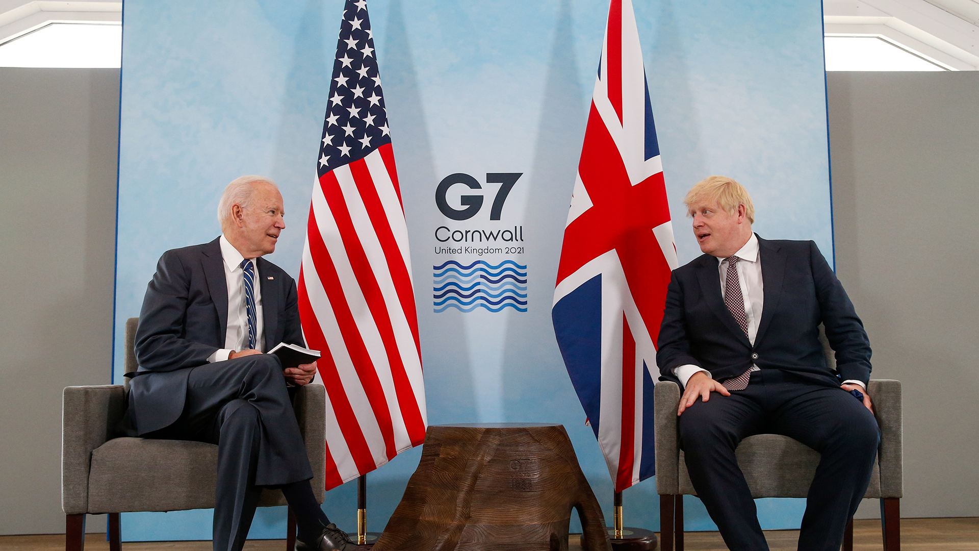 Biden y Johnson firman nueva Carta del Atlántico adaptada al siglo XXI