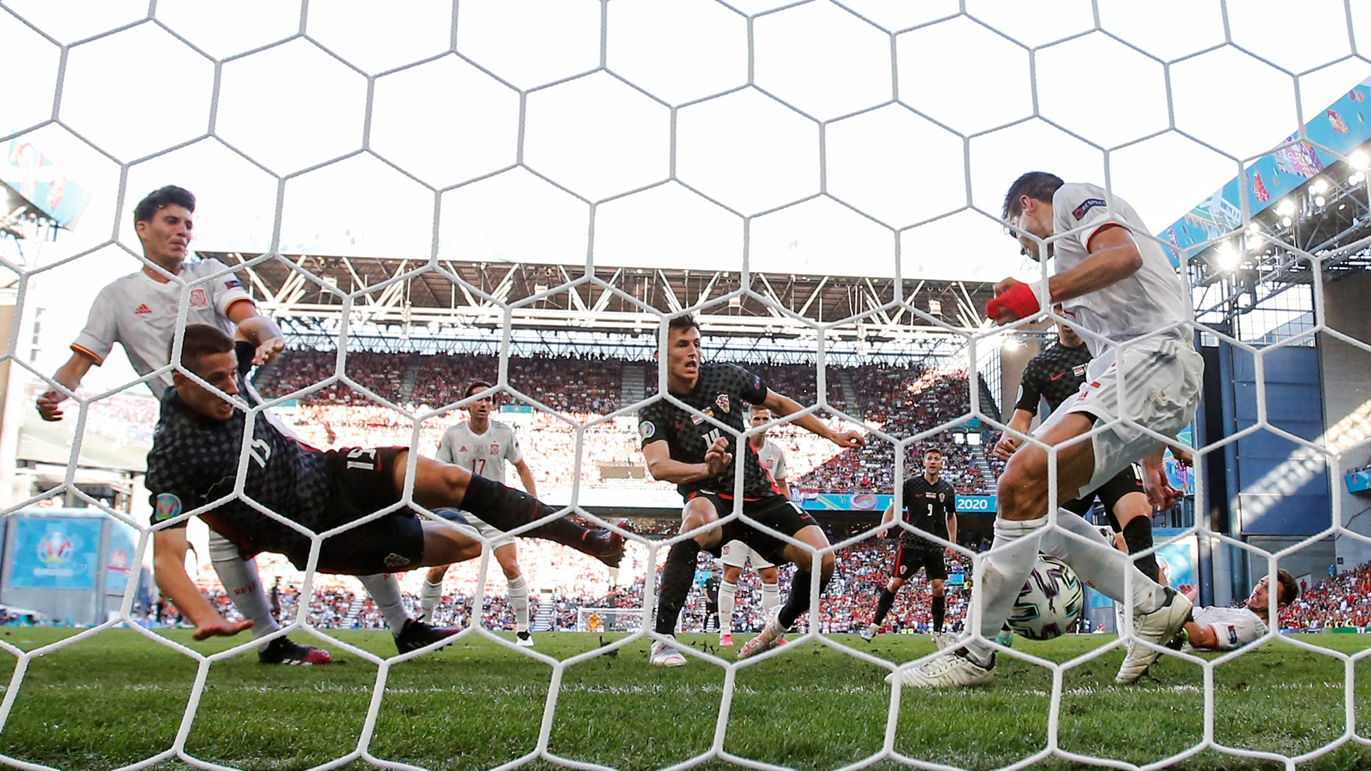España vs Croacia se impone como el segundo partido con más goles de la Eurocopa - espana-vs-croacia-en-la-eurocopa-2021