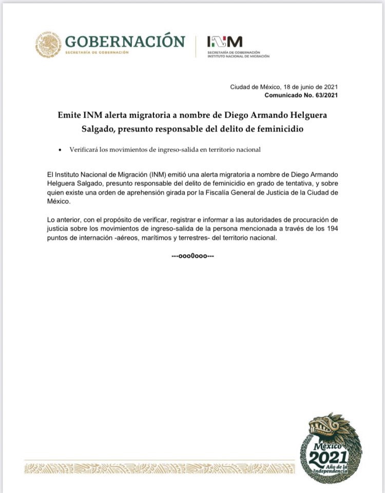 Emiten alerta migratoria contra Diego Helguera, acusado de atropellar a dos mujeres en Iztacalco - inm-diego-helguera