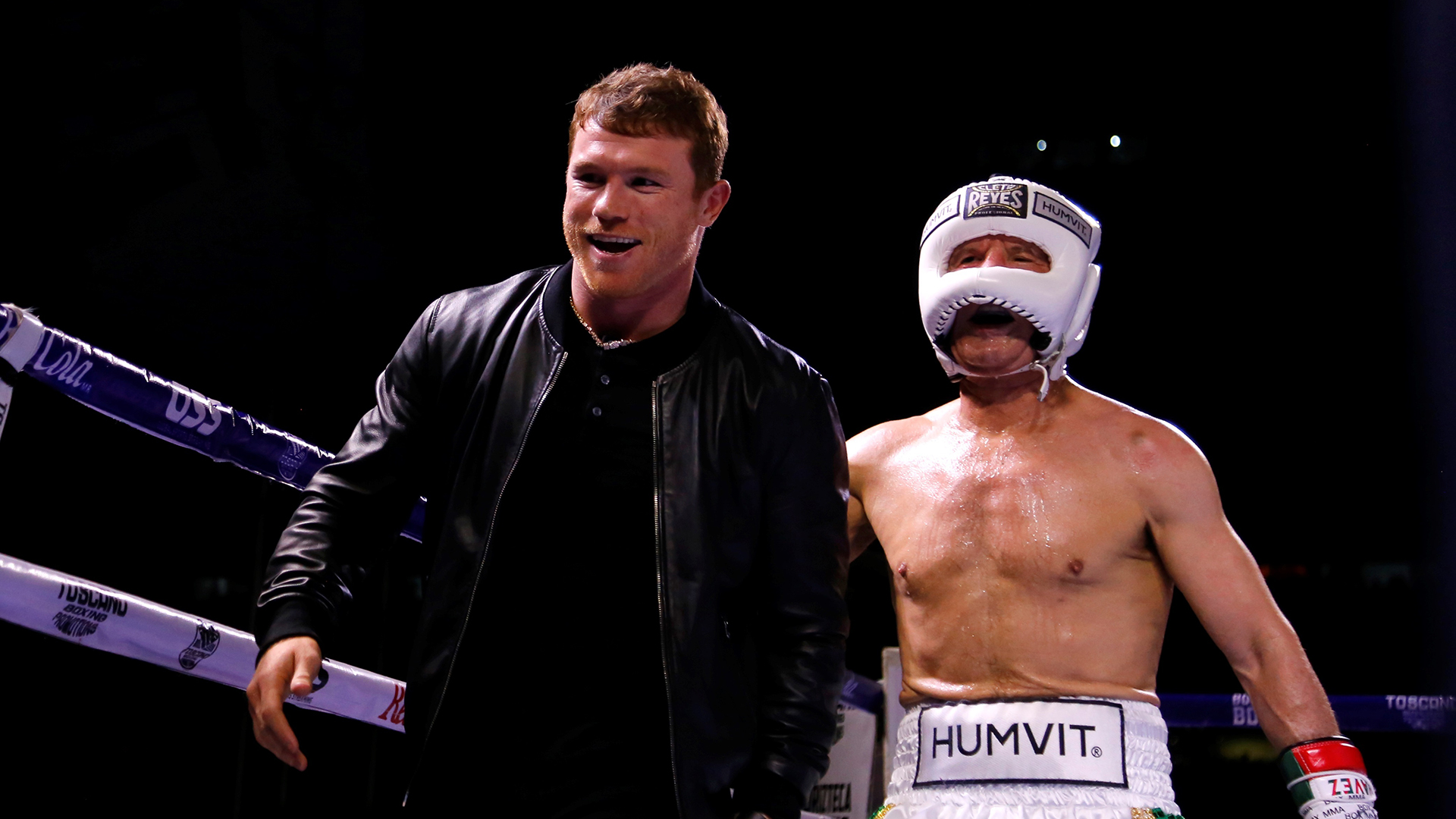 Julio César Chávez castigó al hijo del 'Macho' Camacho en su última pelea - julio-cesar-chavez-junto-al-canelo-alvarez