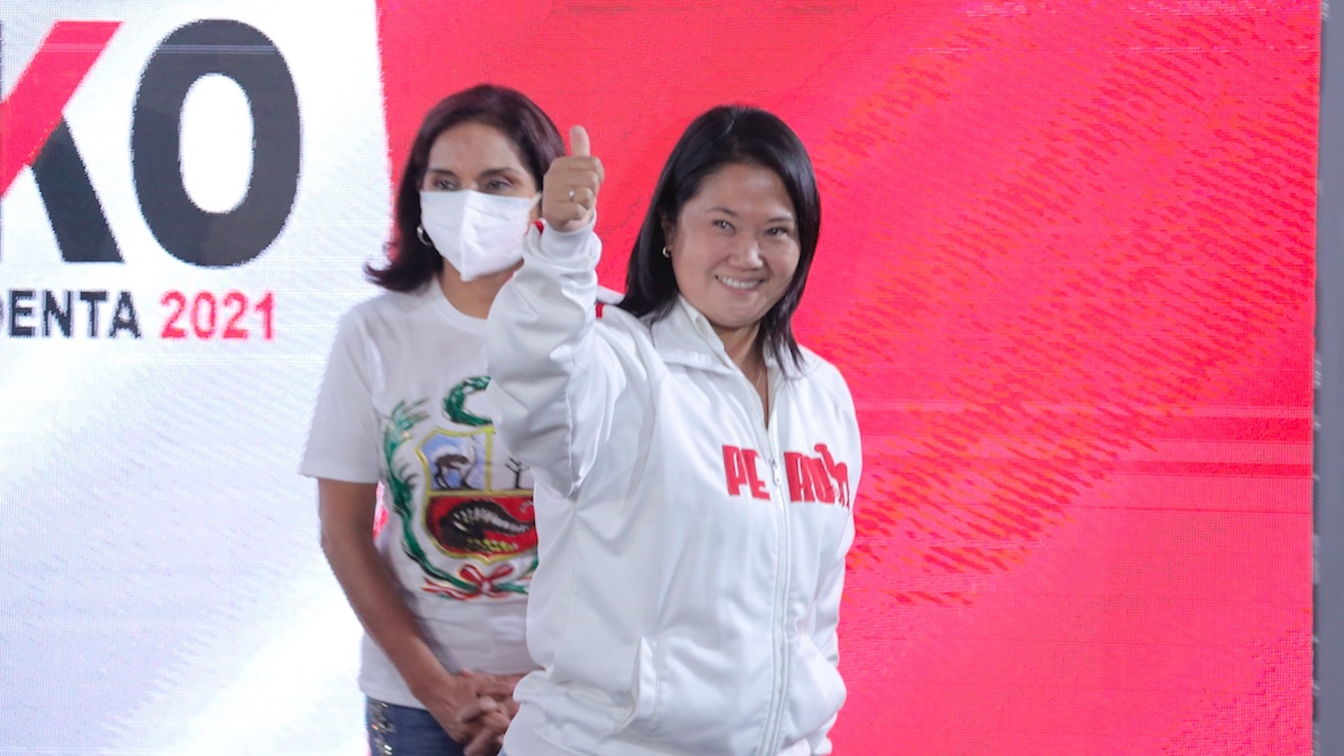 Avance en conteo ubica a Fujimori con ventaja sobre Castillo en Perú