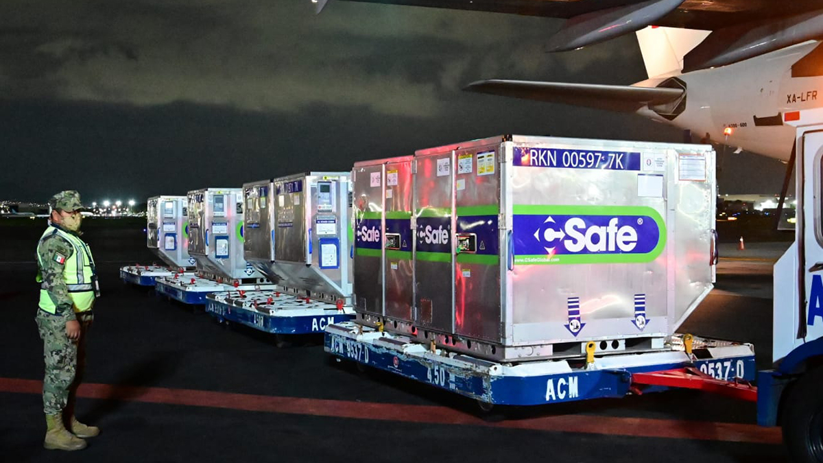 México supera las 50 millones de vacunas recibidas