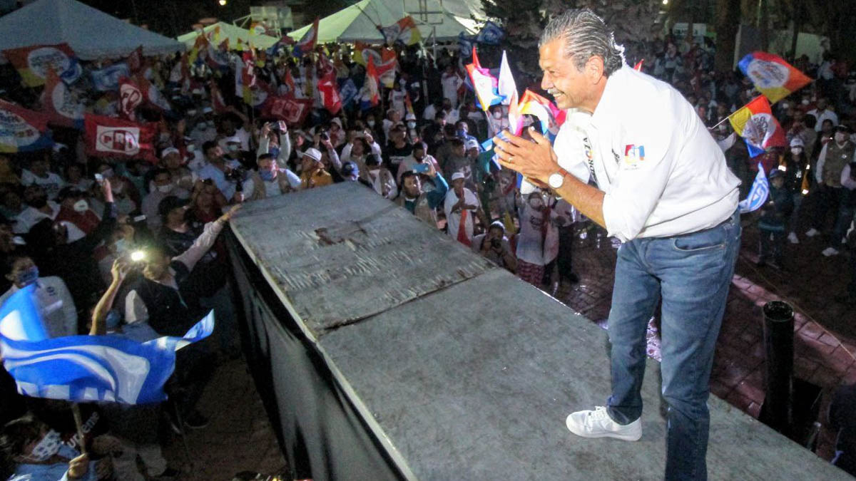 Octavio Pedroza Gaitán lleva la delantera en San Luis Potosí