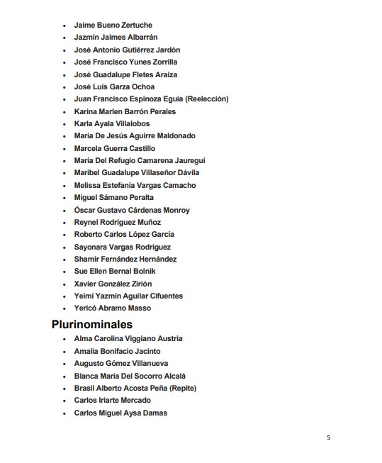 Ellos son los diputados que conformarán la LXV Legislatura - pan5