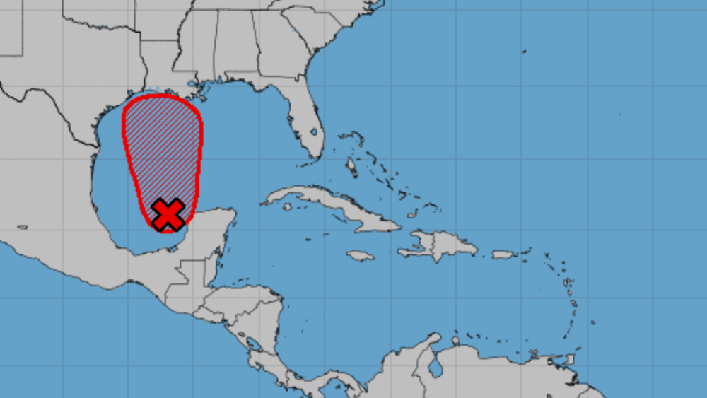 Potencial depresión tropical se extiende de México a costa sur de EE.UU.