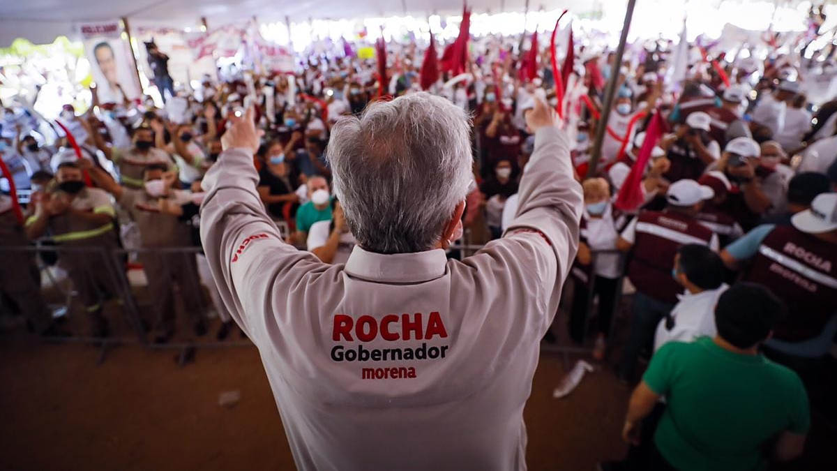 Ventaja de Rubén Rocha Moya en Sinaloa