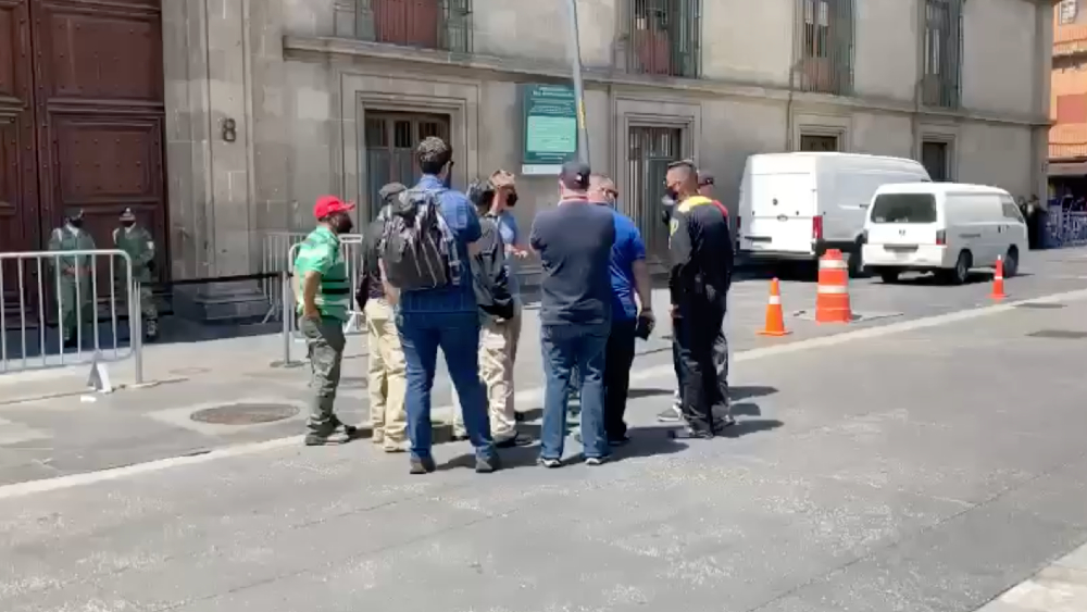 Revisan seguridad en Palacio Nacional previo a visita de Kamala Harris