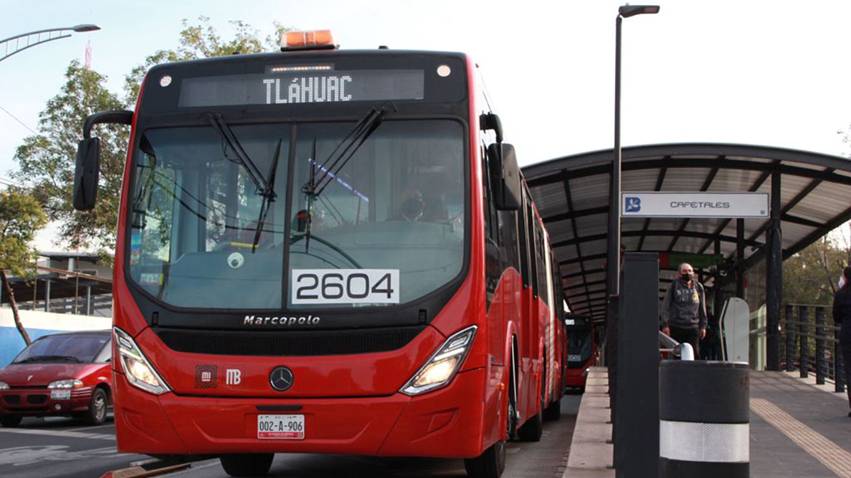 Metrobús inicia servicio emergente de Tláhuac a Metro Coyuya