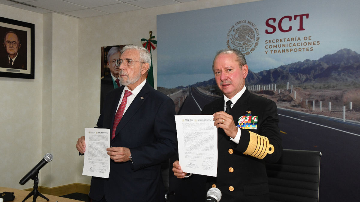 SCT concreta traspaso de la coordinación de puertos y marina mercante a la Semar