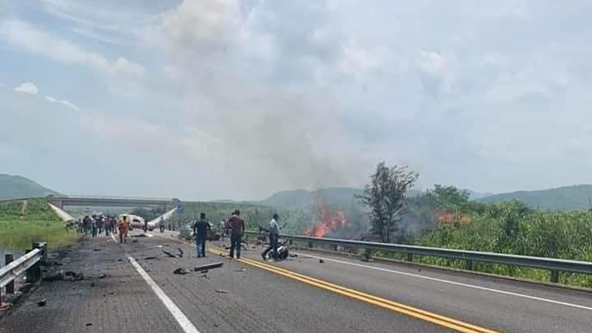 Accidente en autopista de Chiapas deja cuatro muertos y dos heridos Accidente en autopista de Chiapas deja cuatro muertos y dos heridos