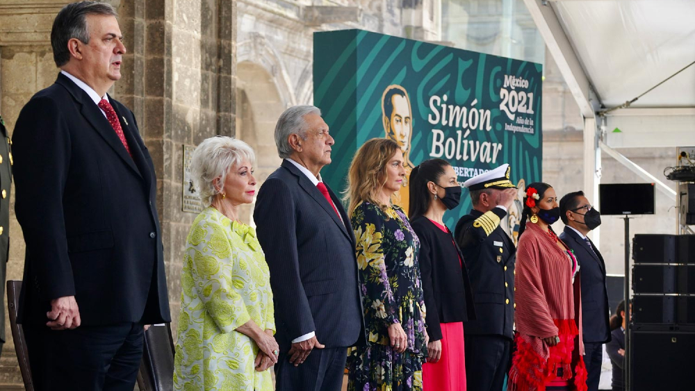 Discurso de AMLO en el 238 Aniversario del Natalicio de Simón Bolívar
