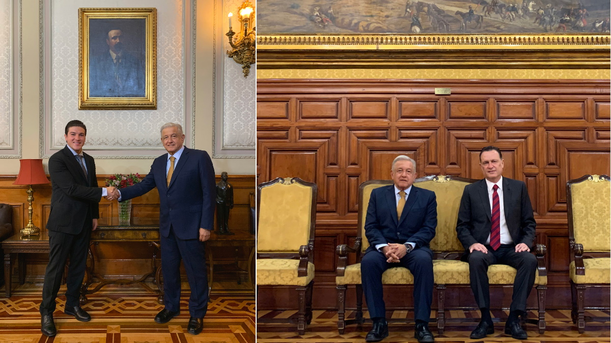 López Obrador se reúne con gobernadores electos de Nuevo León y Querétaro López Obrador se reúne con gobernadores electos de Nuevo León y Querétaro