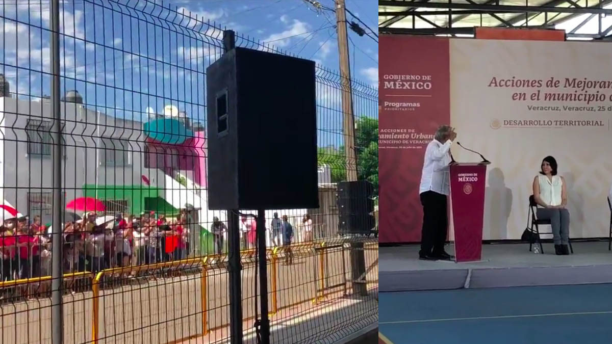 AMLO pide ‘comprensión’ a la autoridad electoral por acto en Veracruz