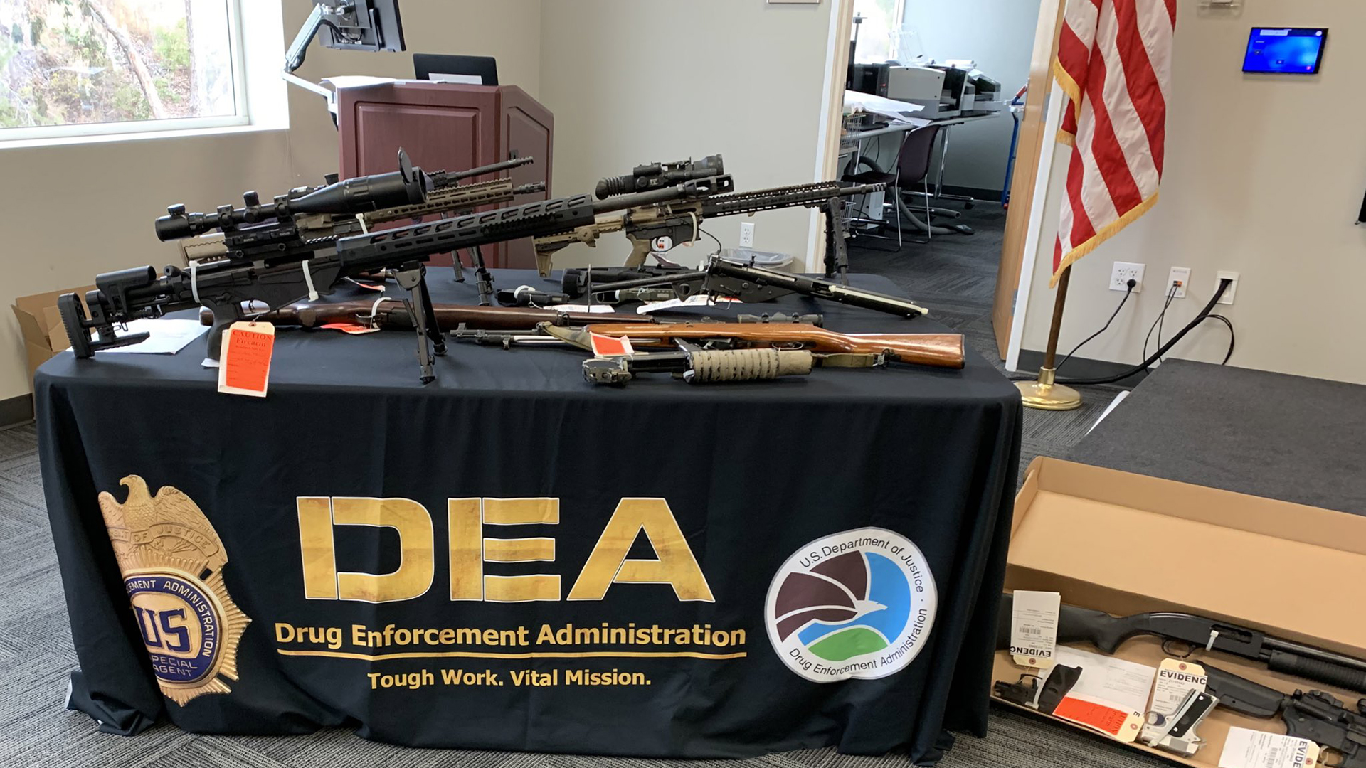 Detienen en EE.UU. a 44 presuntos delincuentes vinculados al Cártel de Sinaloa