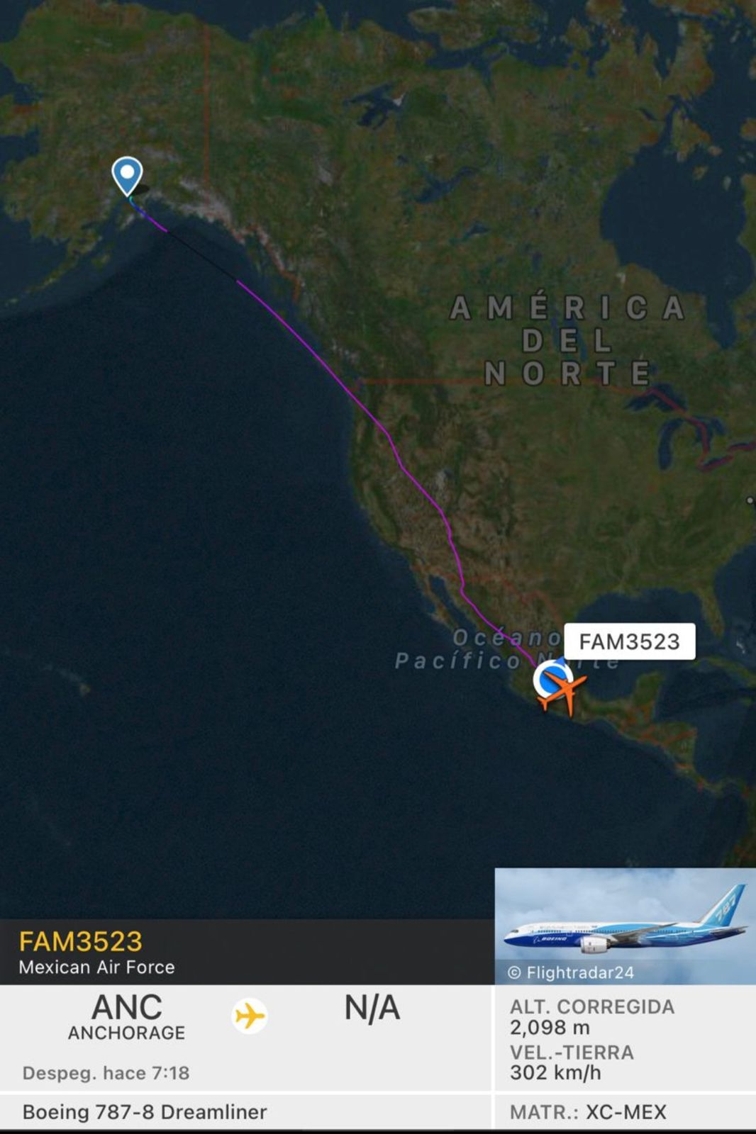 Regresa a México el Avión Presidencial tras viaje a Tokio - avion-presidencial-mexico