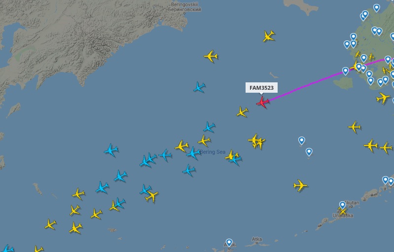 Avión presidencial continúa viaje hacia Tokio tras escala en Alaska - avion-presidencial
