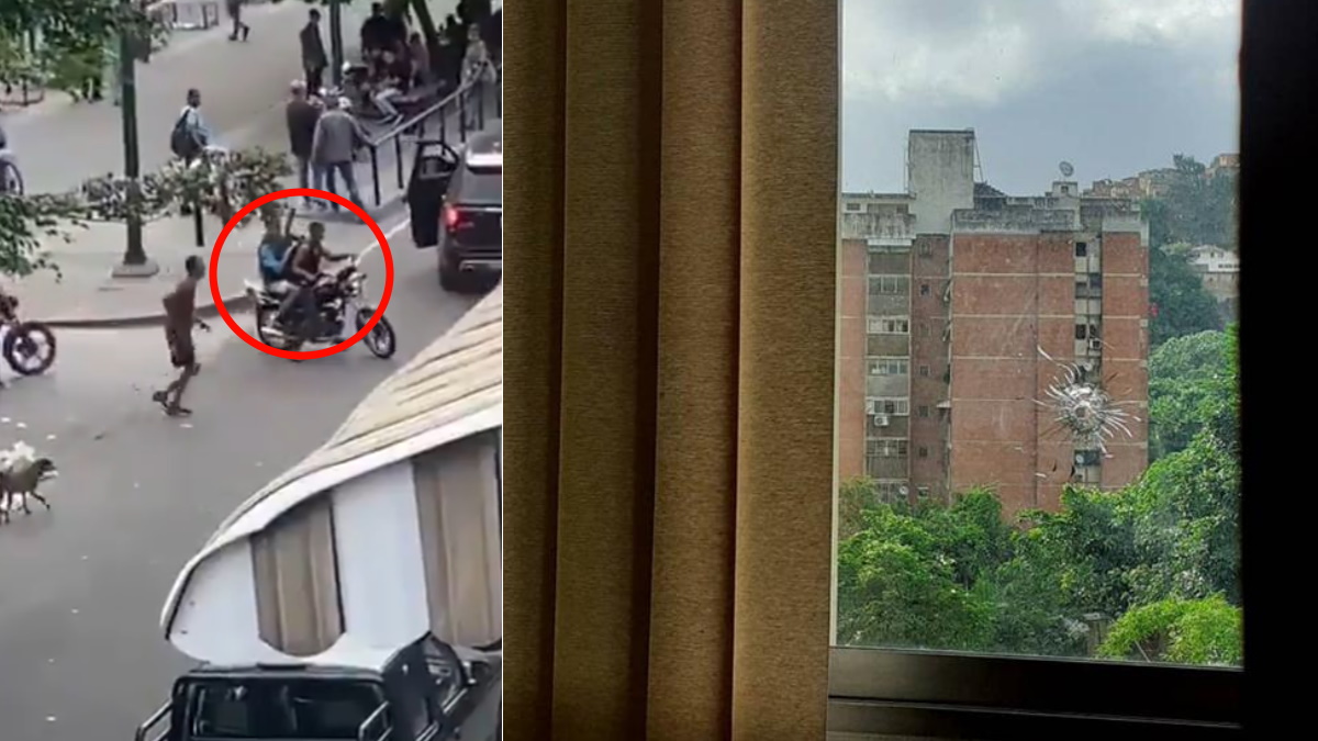 Continúan enfrentamientos en Caracas entre autoridades y delincuentes