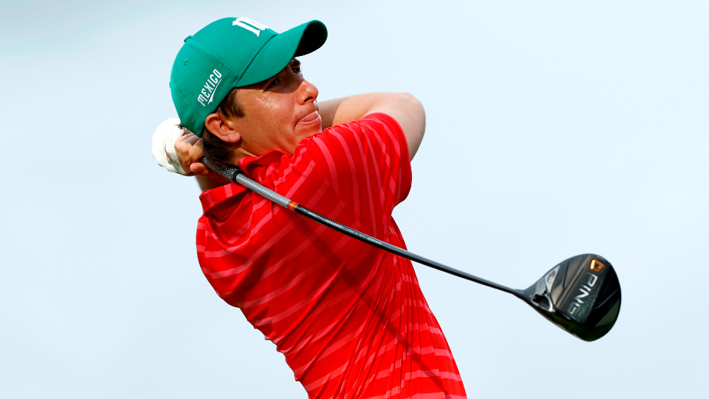 Mexicano Carlos Ortiz va sublíder en el golf olímpico de Tokio 2020