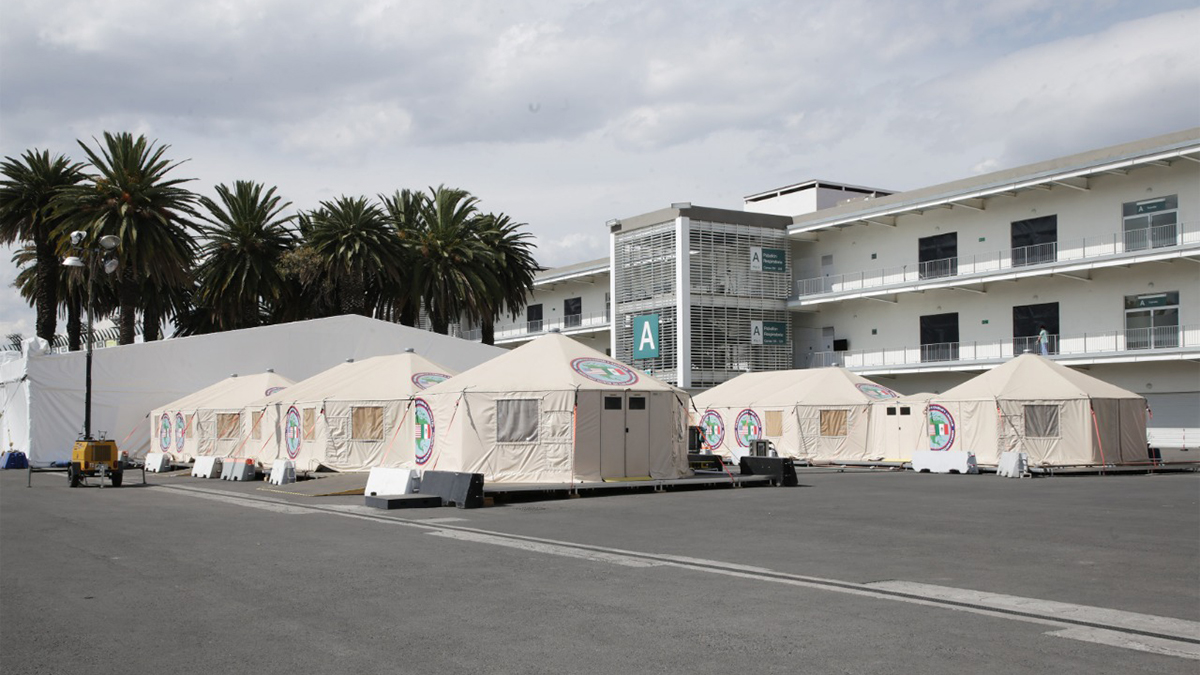 Autódromo Hermanos Rodríguez seguirá como hospital COVID-19 hasta agosto - centro-de-atencion-temporal-covid-19-en-autodromo-hermanos-rodriguez