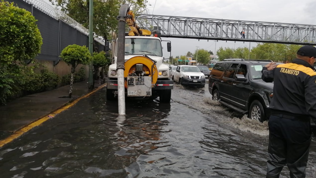 Fuertes lluvias provocan afectaciones en la Ciudad de México; alerta en todas las alcaldías