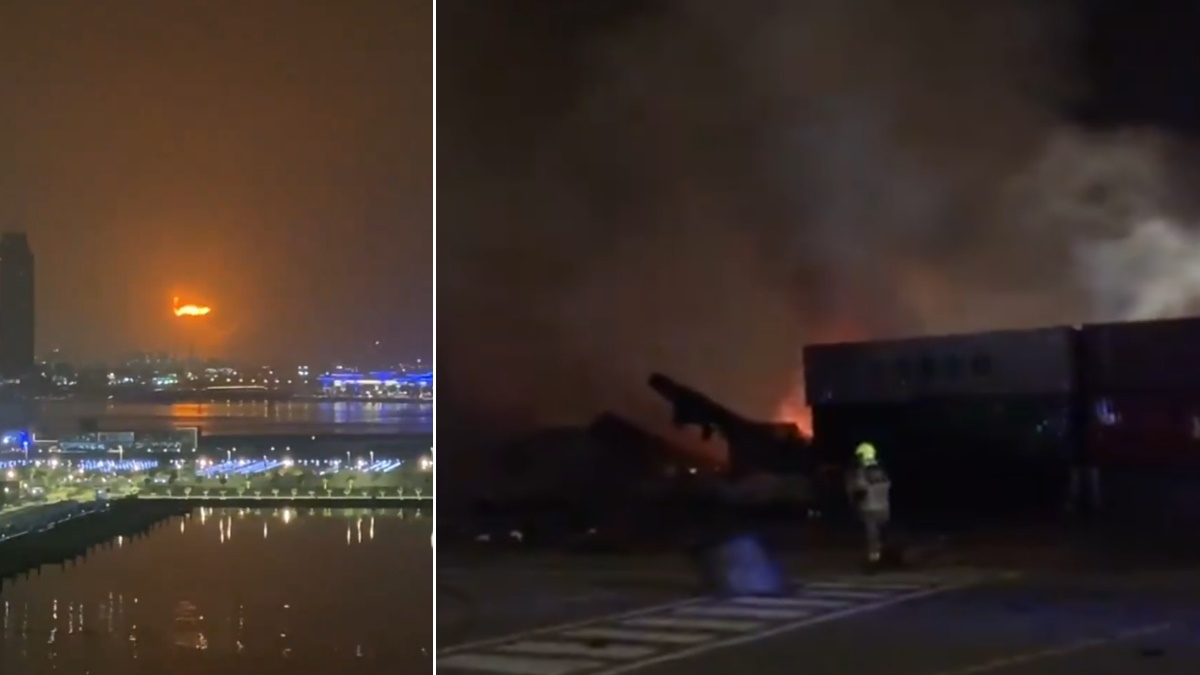Fuerte explosión en puerto de Dubai sacude varios edificios