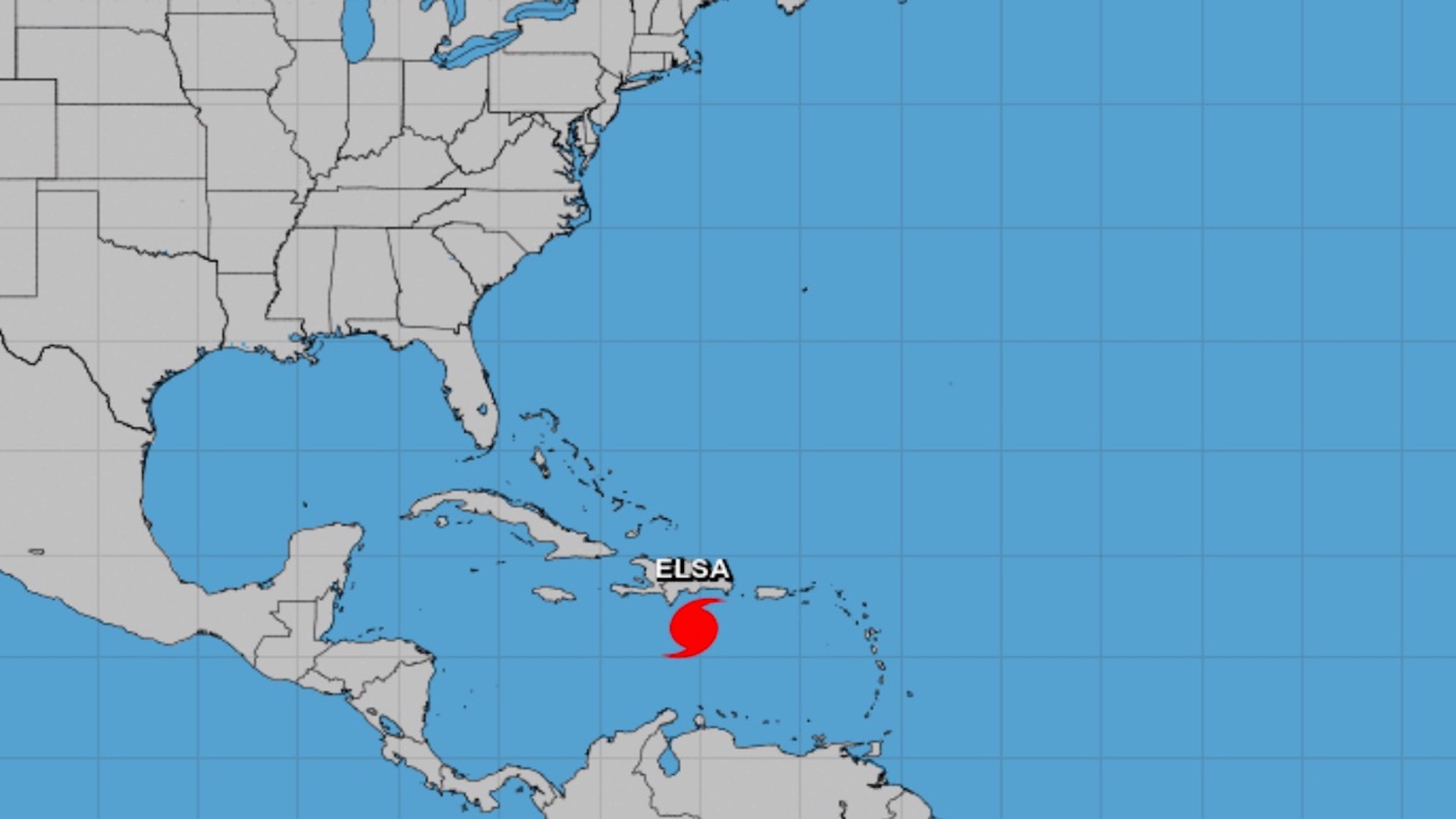 Elsa se desplaza hacia República Dominicana y Haití