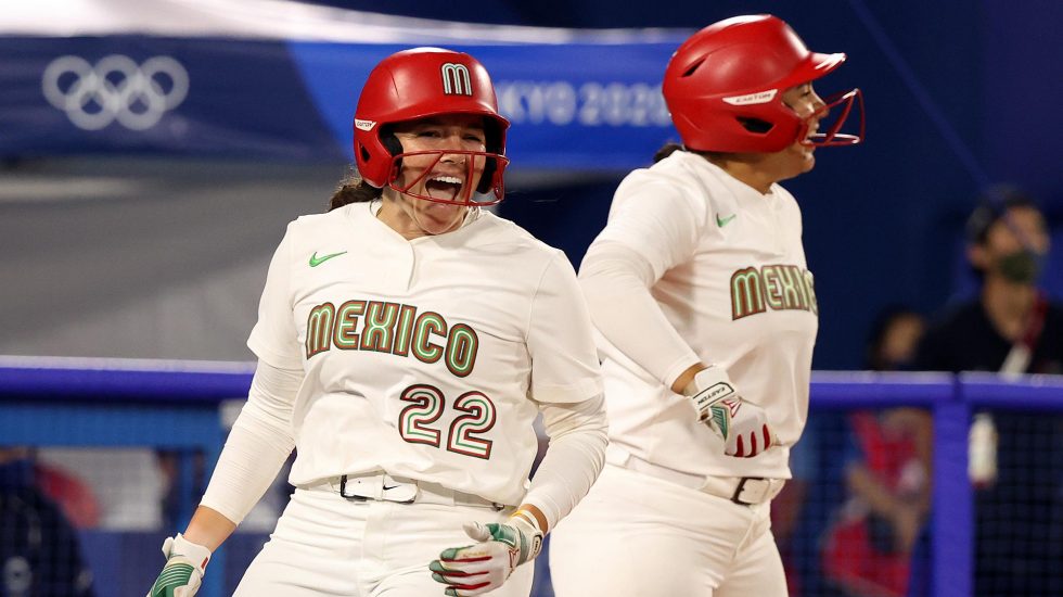 México clasifica en softball al juego por medalla de bronce - Equipo femenil de softball de México. Foto de @juegosolimpicos