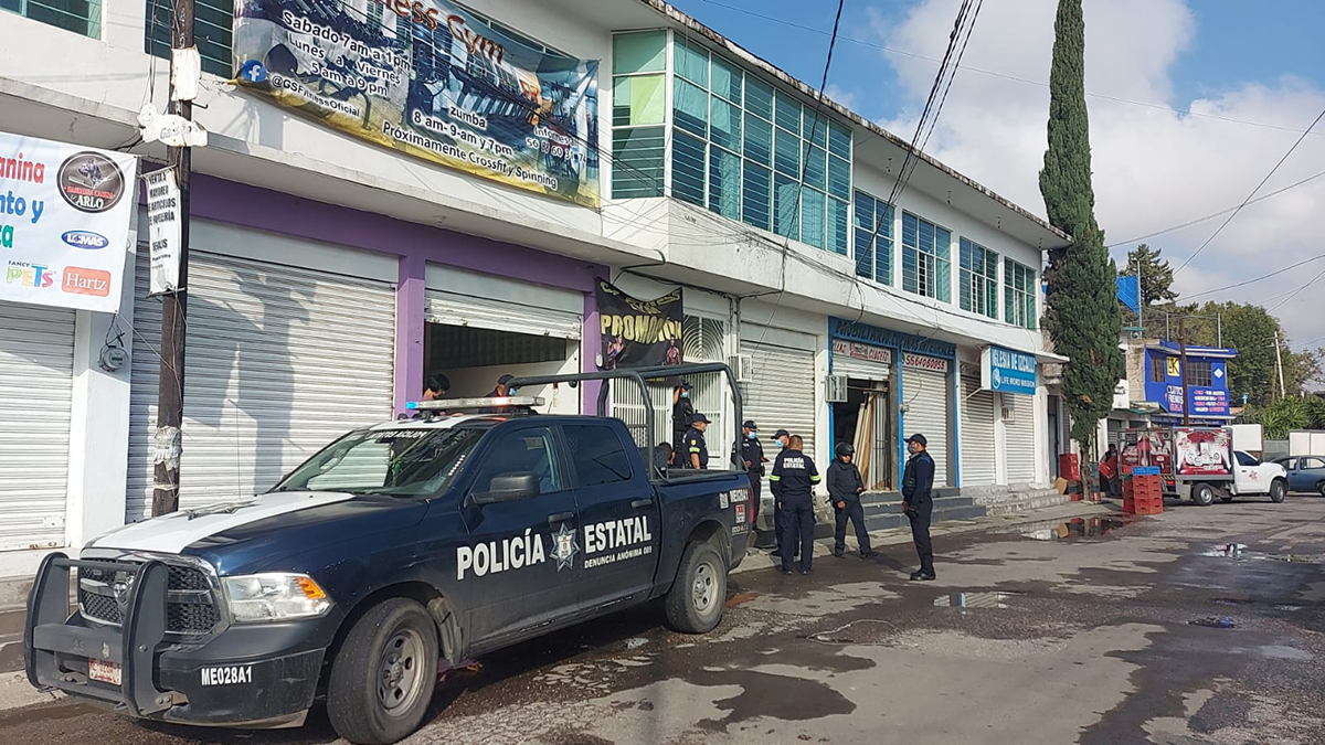 Comando asesina a pareja en gimnasio de Cuautitlán Izcalli Comando asesina a pareja en gimnasio de Cuautitlán Izcalli